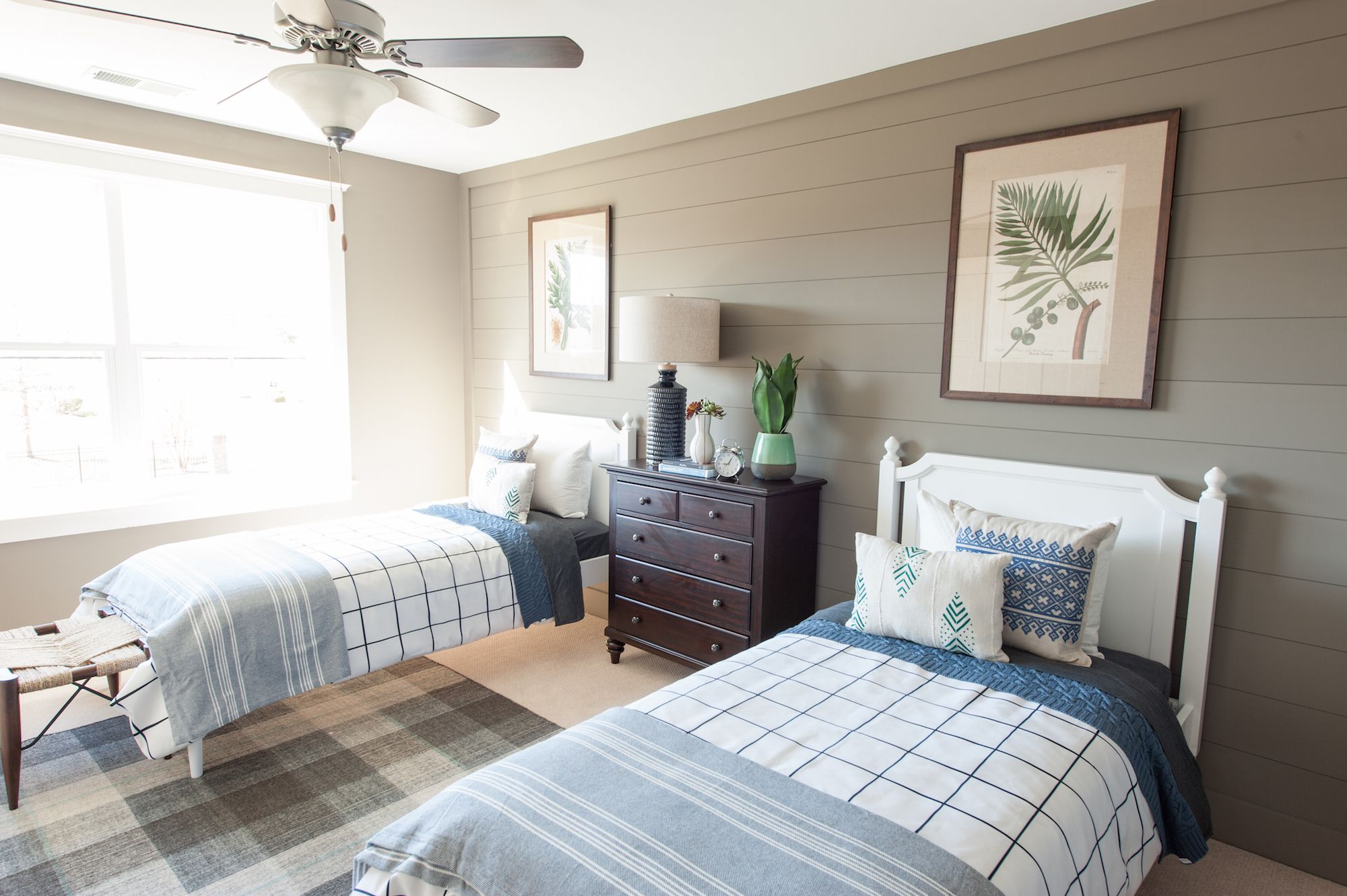 Primm Springs Model Home Bedroom in Nashville